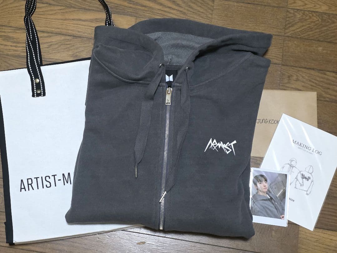 BTS アーティストメイド ジョングク フーディー Lサイズ - メルカリ