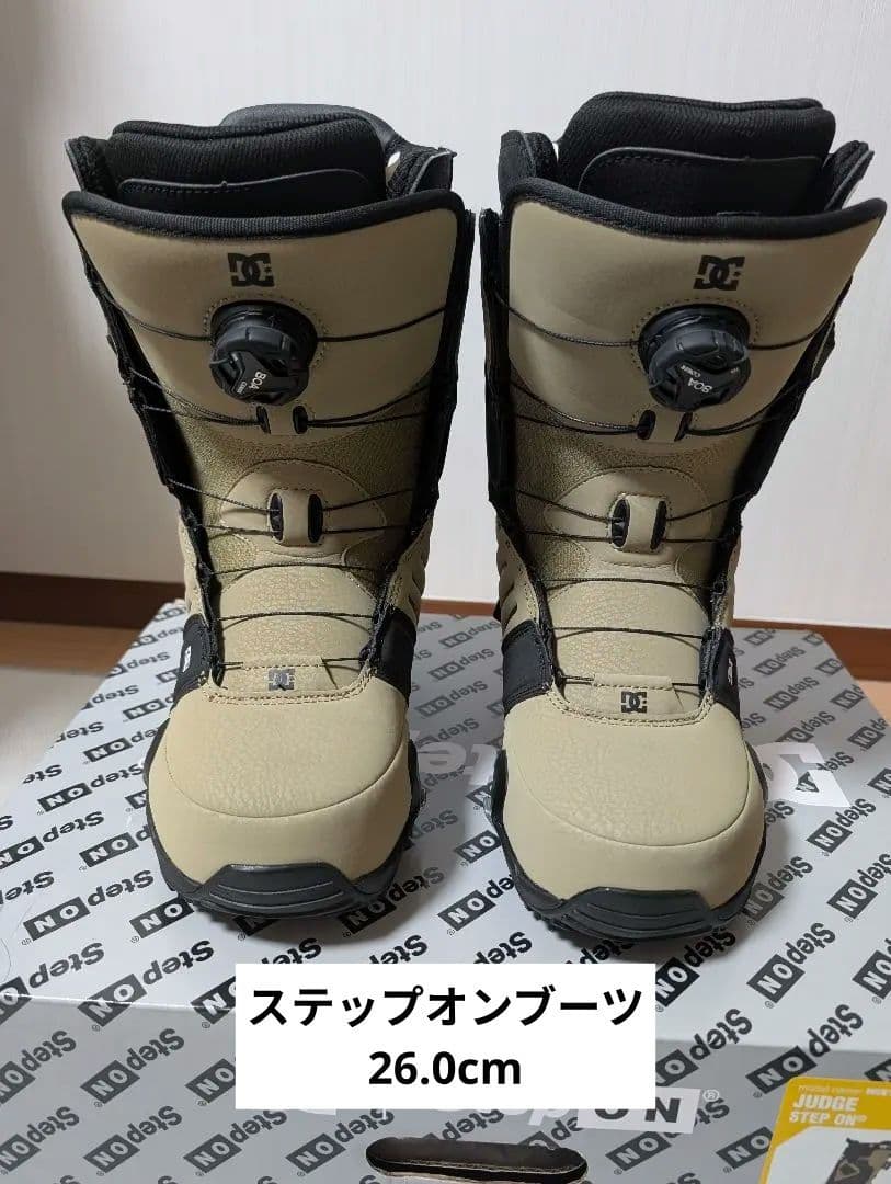 【年末年始セール】DC×FLUX　ステップオン ビンディング、ブーツセット Amazon | フラックス バインディング STEP ON ステップオン DC