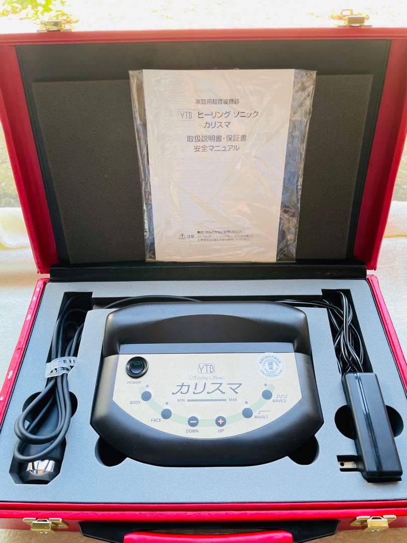 YTBカリスマ【超音波美顔器】ボディ/フェイス Yahoo!オークション - 「カリスマ」家電、AV、カメラの落札相場・落札価格
