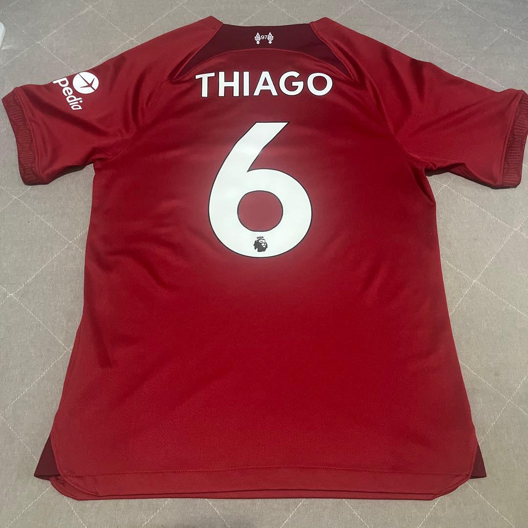 リバプール 22/23 ホームユニフォーム 6番Thiago - メルカリ