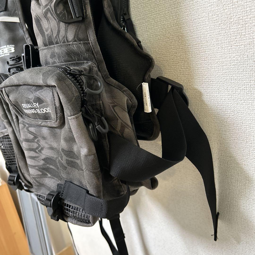 リバレイ ゲームベストⅡ ブラックカモ RBB ライフジャケット - メルカリ