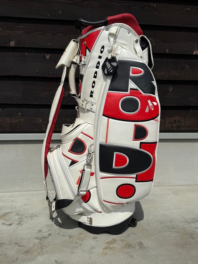 RODDIO キャディバッグ ホワイト/レッド/ブラック Callaway（キャロウェイ） オデッセイ スタンド FW 25 JM キャディ