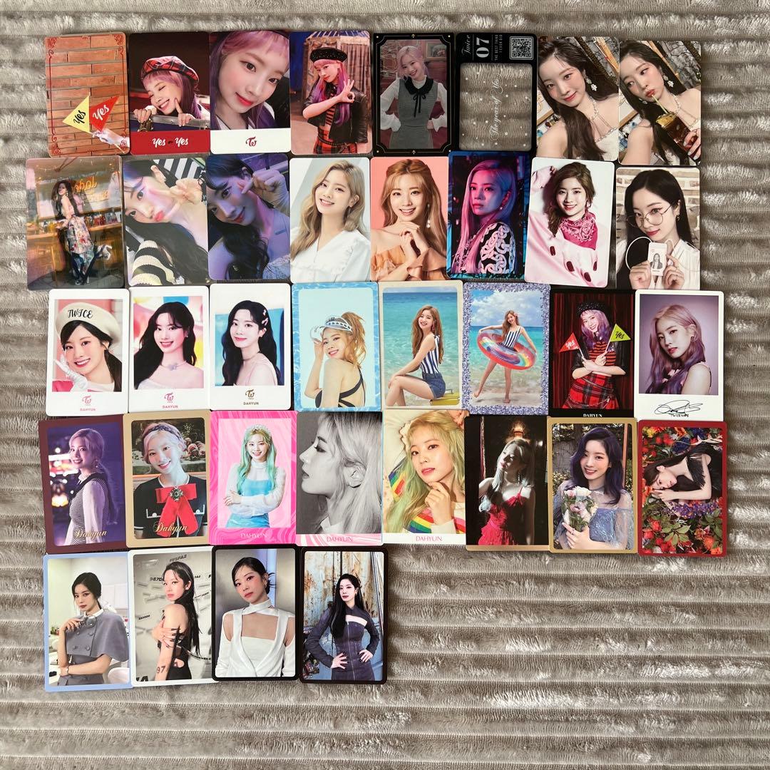 TWICE ダヒョン トレカまとめ売り - メルカリ