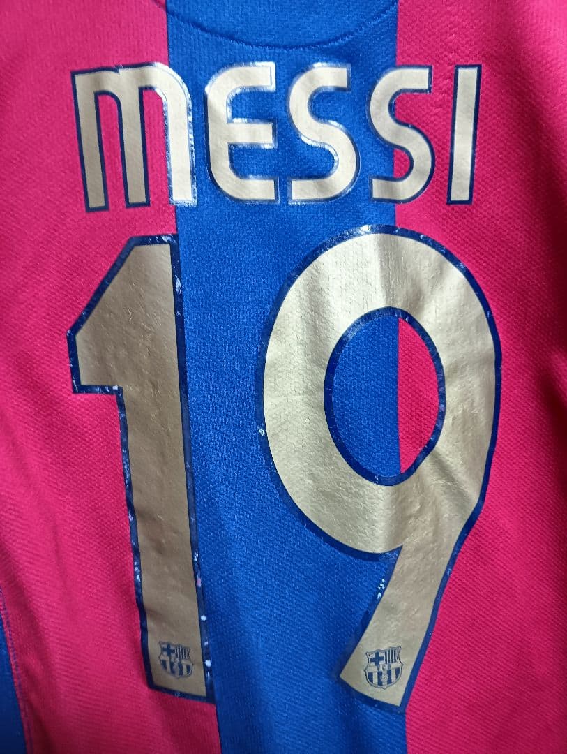 ナイキ バルセロナ メッシ #19 カンプ・ノウ 50周年 長袖ユニフォーム