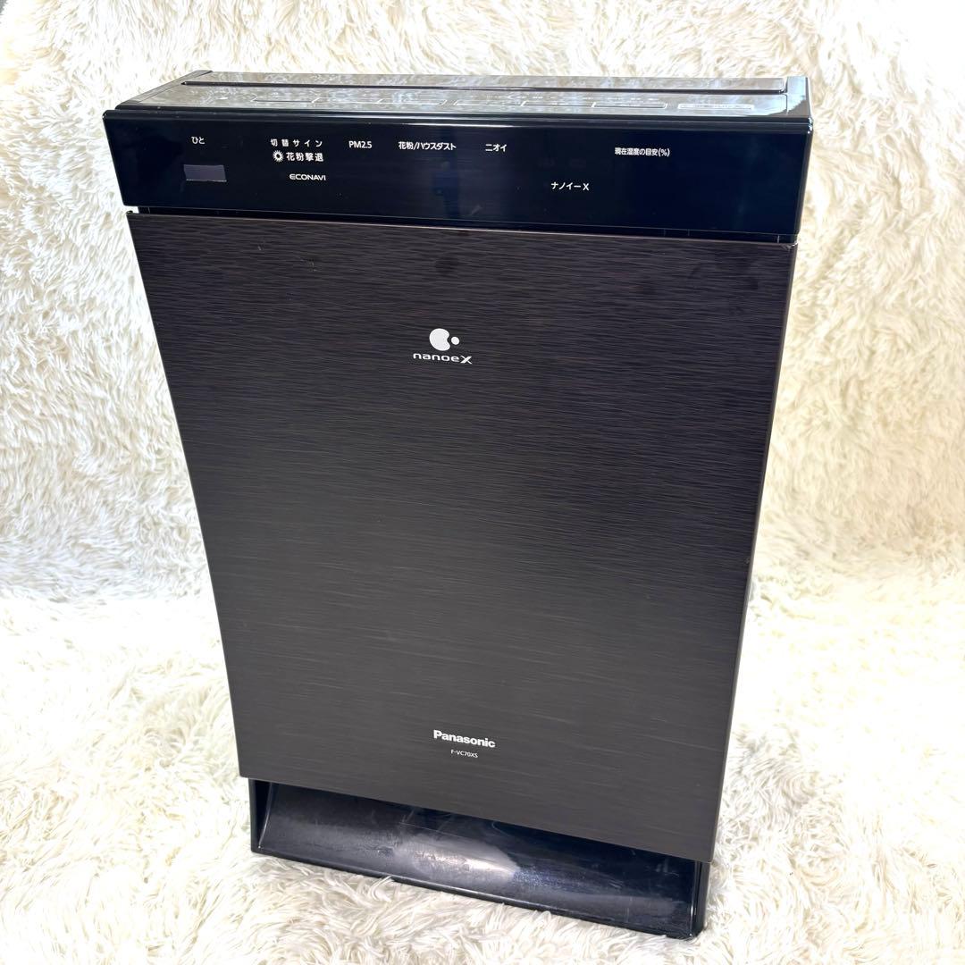 Panasonic F-VC70XS 加湿空気清浄機 木目調 - メルカリ