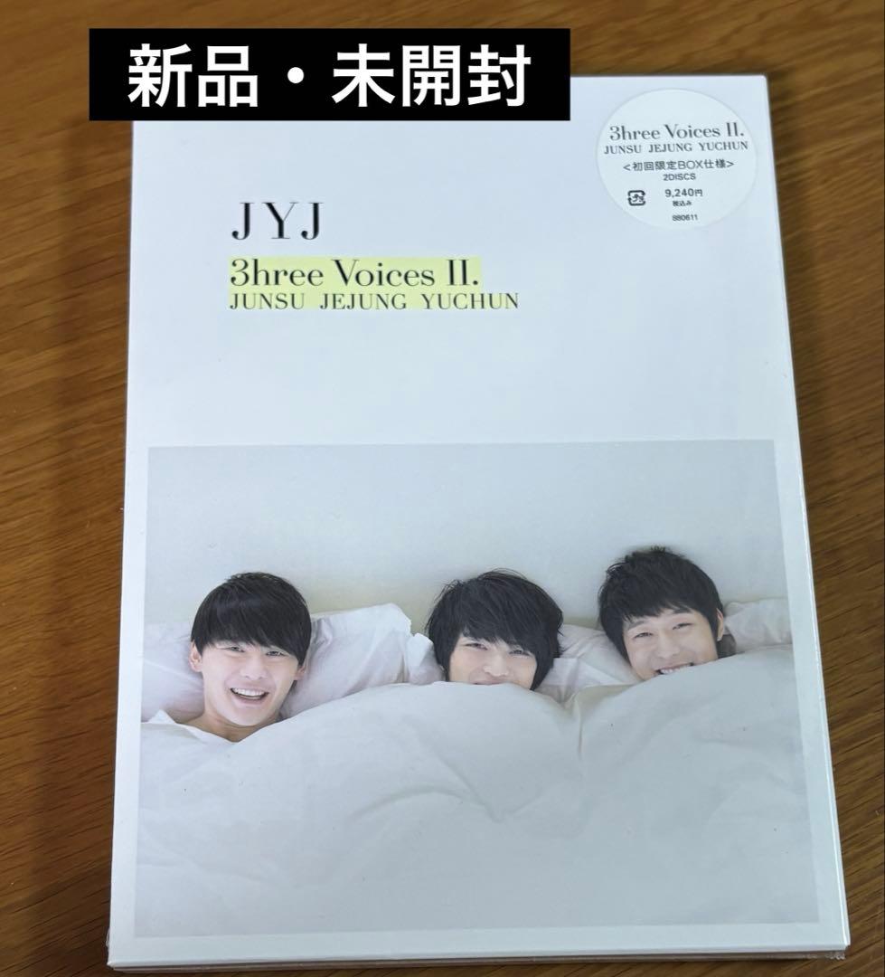 JYJ 3hree Voices II. DVD 初回限定 - メルカリ