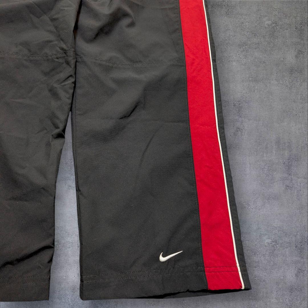 00s Nike ナイロン セットアップ ブラック ドローコード y2k 短丈