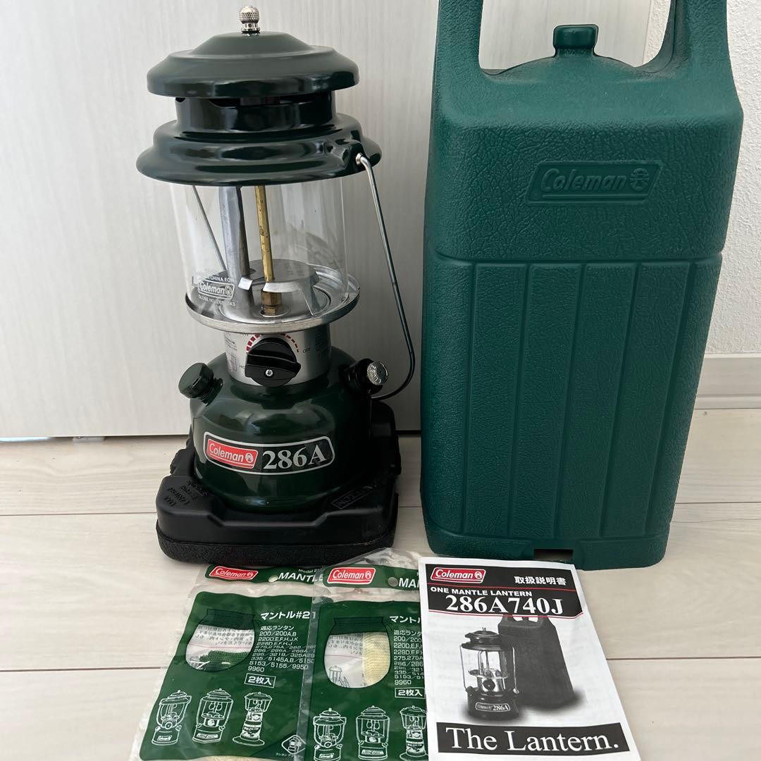 コールマン ワンマントルランタン286A740Jガソリンホワイトガソリン