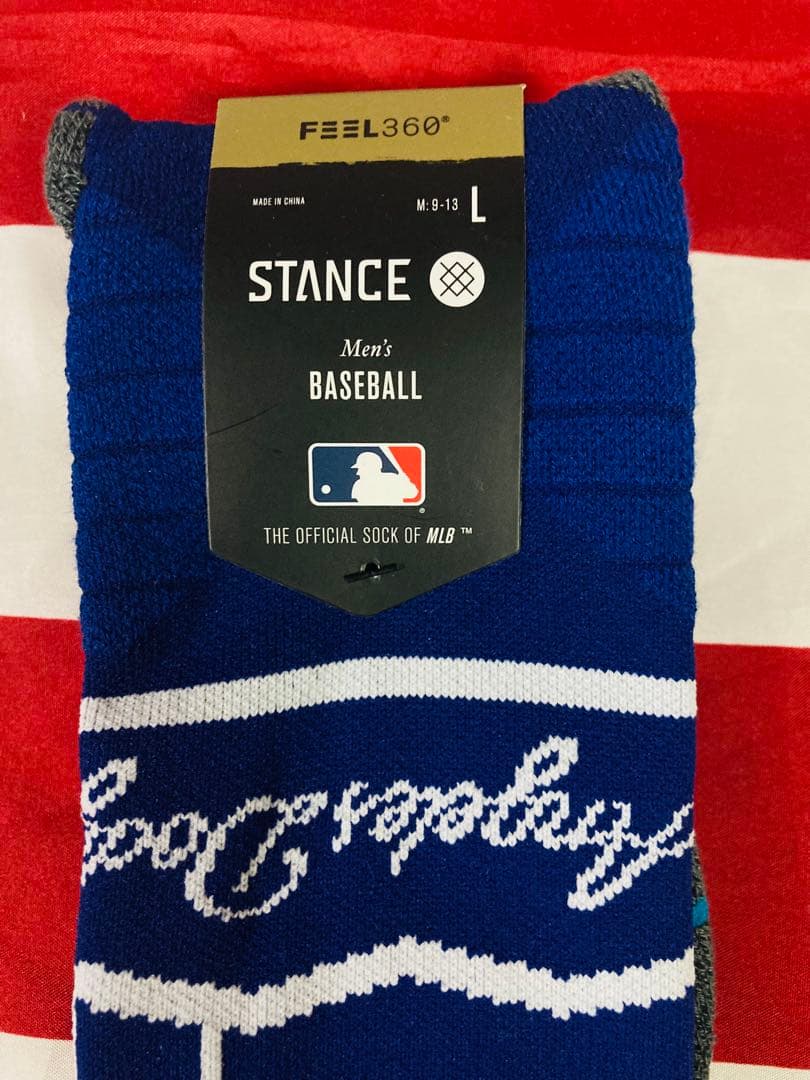 ドジャース 日本未発売 膝迄野球用Stanceソックス ムーキー ベッツ