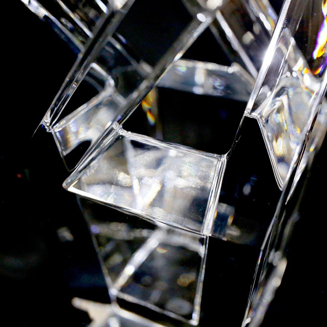 極美品 送料込み】バカラ アーキテクチャー クリスタル フラワーベース