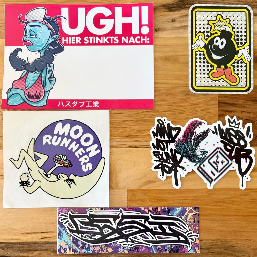 ② グラフィティー ステッカー 5枚セット graffiti グラフィティ