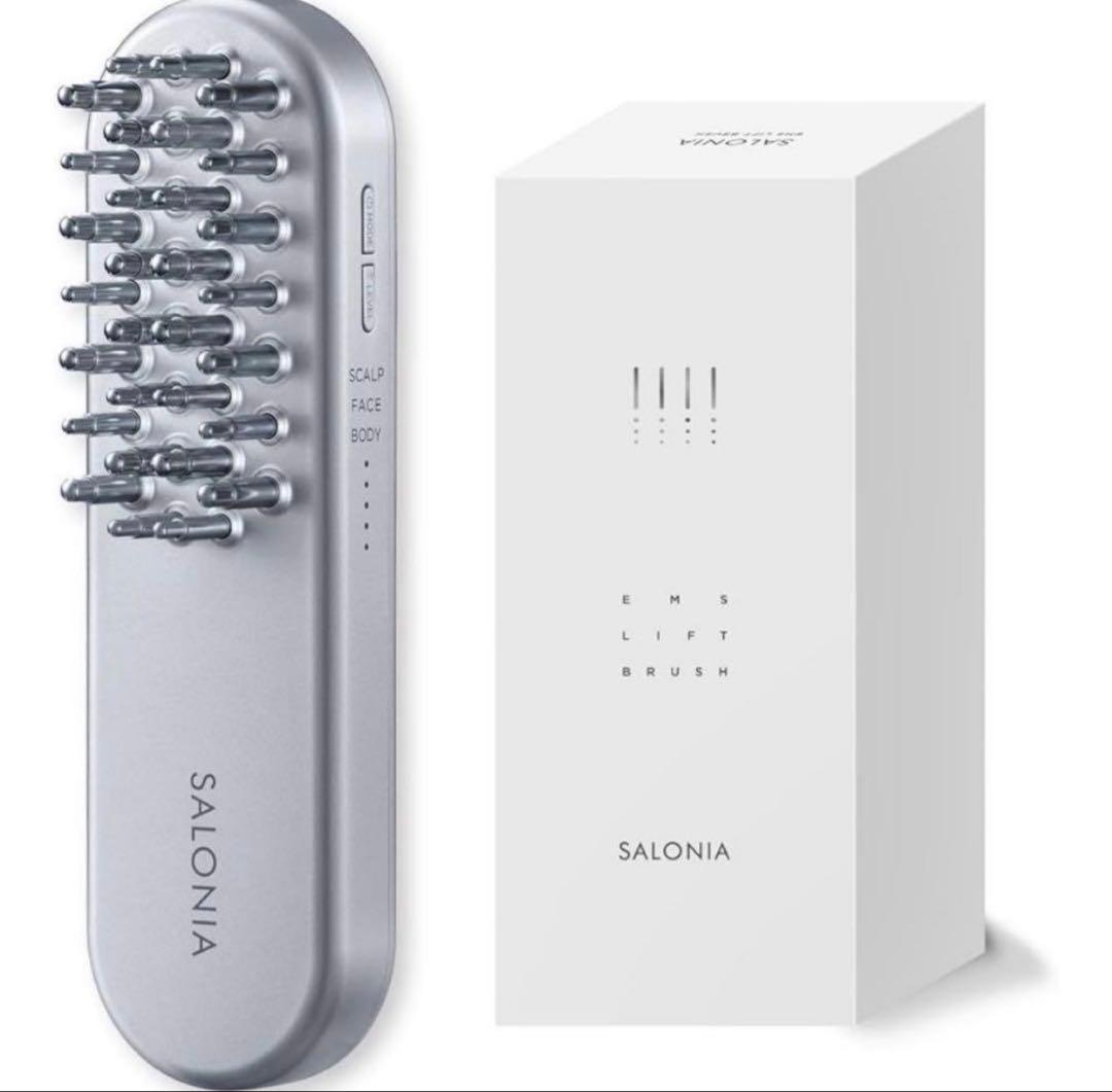 SALONIA EMS LIFT BRUSH サロニア 電気ブラシ　リフトブラシ Amazon.co.jp: SALONIA サロニア EMS リフトブラシ 電気ブラシ 美顔器