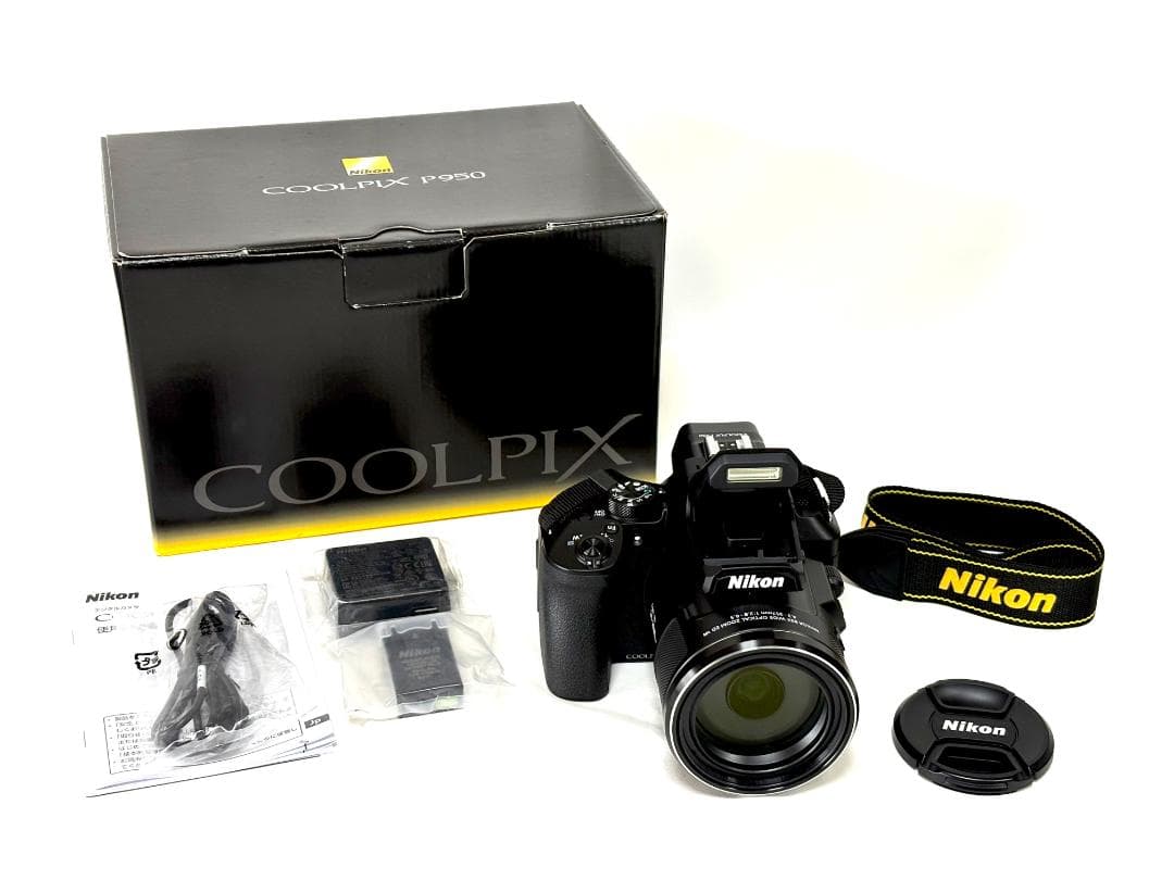【ほぼ新品】 ニコン Nikon COOLPIX P950 P950 コンパクトデジタルカメラ COOLPIX（クールピクス） ブラック