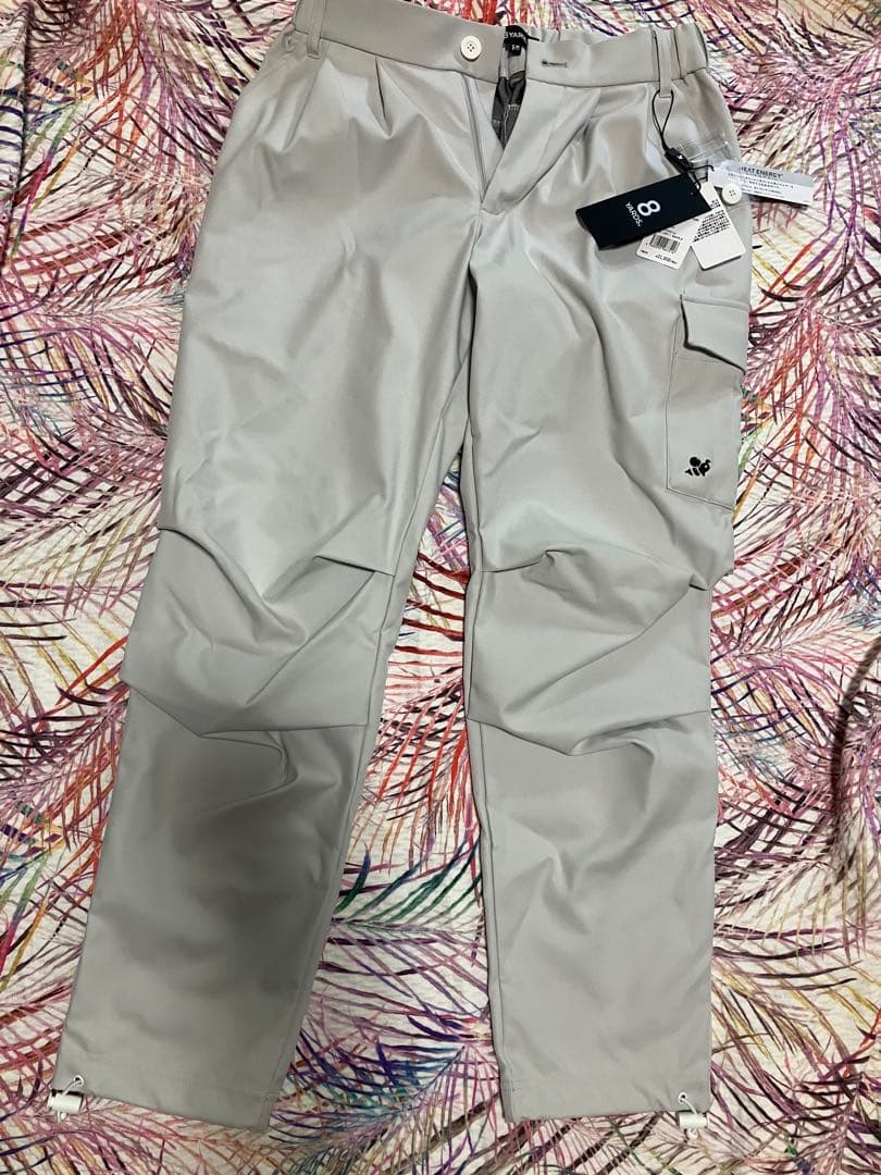未使用】8YARDS パラシュートカーゴパンツ ホワイトスモーク秋冬仕様