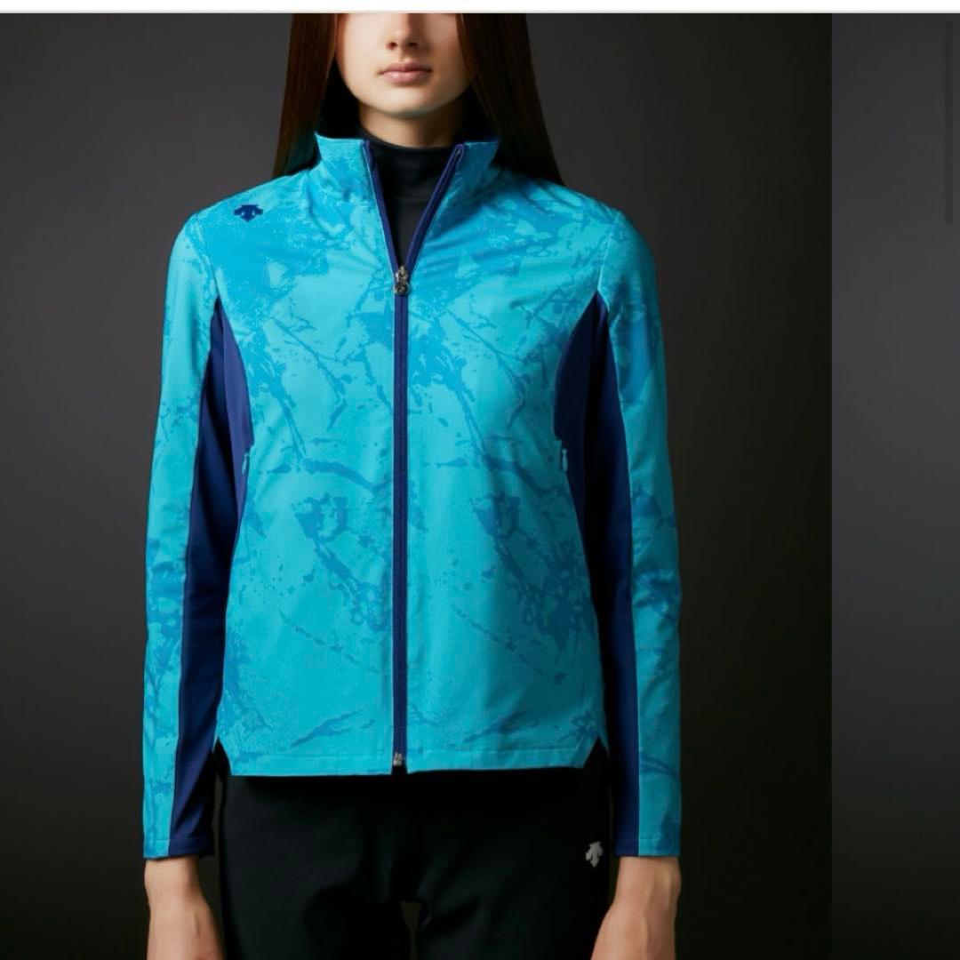 新品未使用】デサントゴルフ TSUKIグラフィック ウィンドジャケット L