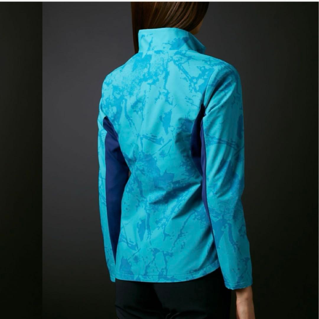 新品未使用】デサントゴルフ TSUKIグラフィック ウィンドジャケット L