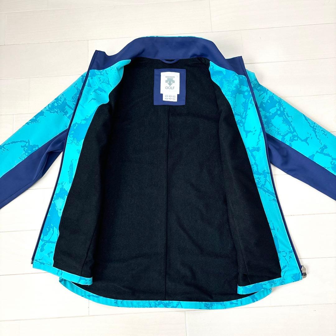 新品未使用】デサントゴルフ TSUKIグラフィック ウィンドジャケット L