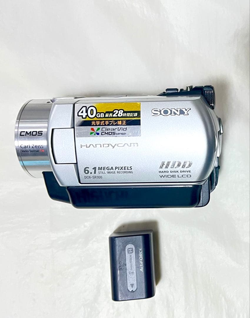 SONY DCR-SR 300ビデオカメラ本体 - メルカリ