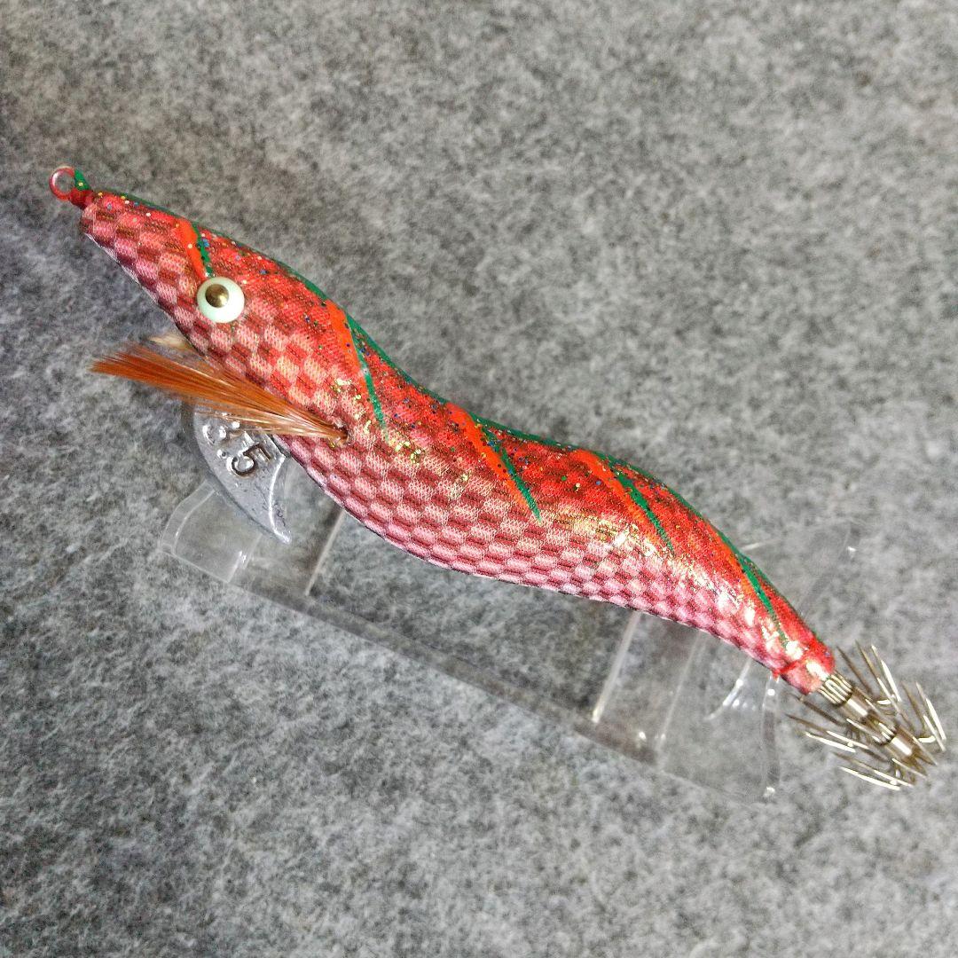ハヤシ 餌木猿 6号 九州さくら 3.5 レッドチェック ホロテープ - メルカリ