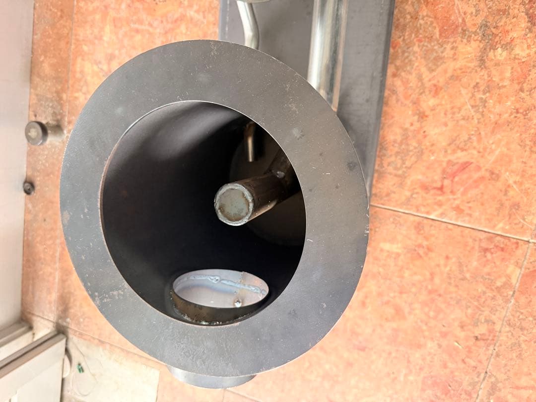 廃油ストーブ 耐熱塗装無し 送風機付き