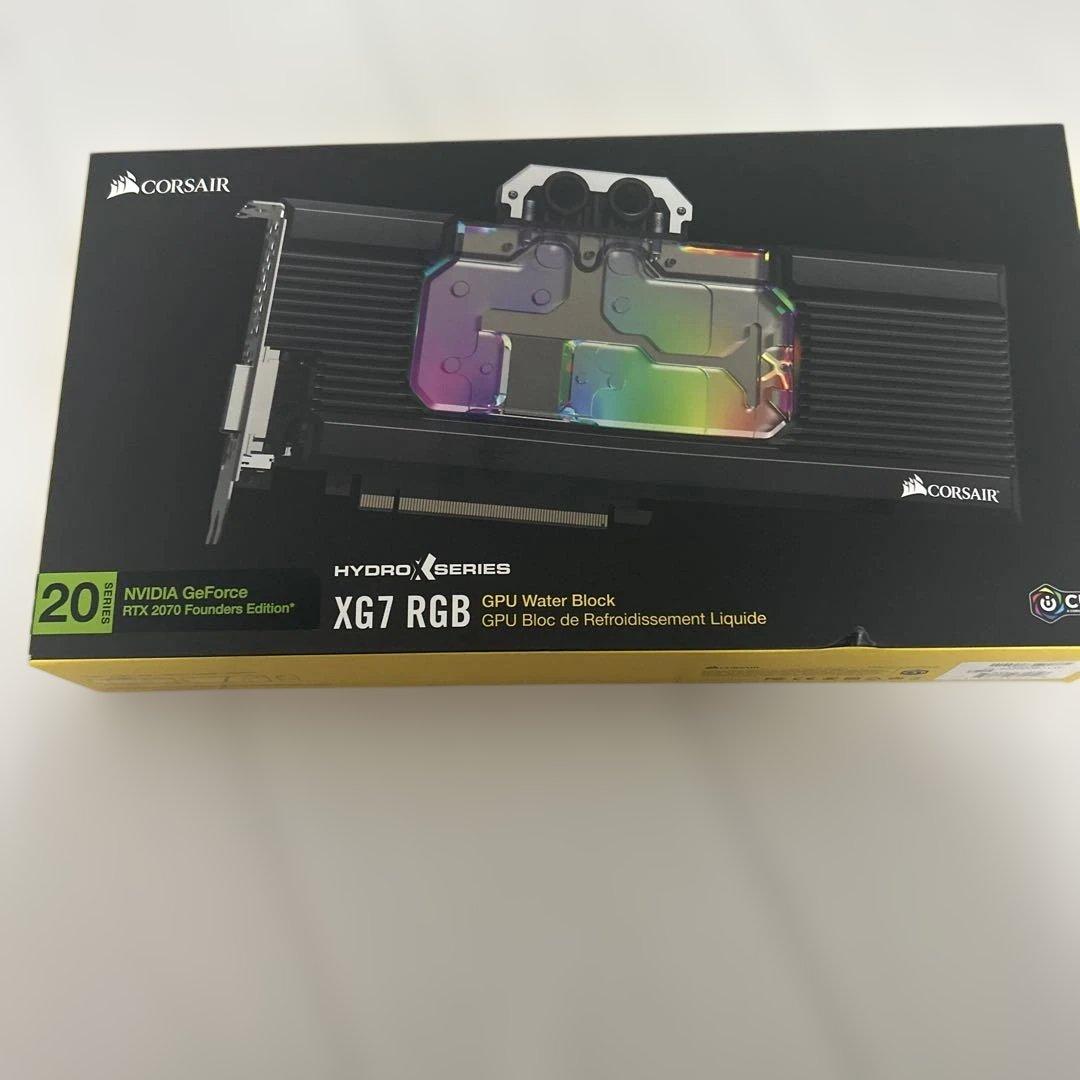XG7 RGB GPUウォーターブロック RTX 2070 Hydro X Series XG7 RGB 20-SERIES GPU Water Block (2070 FE)