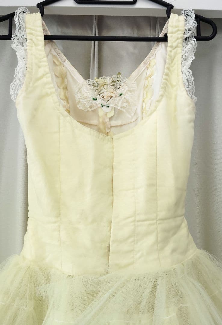 アダルト ロマンチックチュチュ 2着 訳あり サテンとオーガンジー 帽子