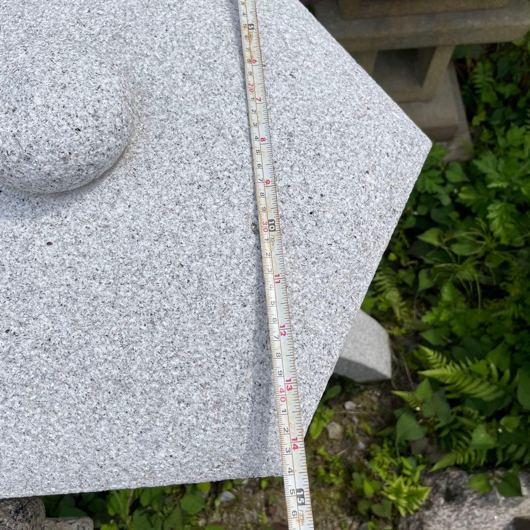 ことじ灯籠1.6尺 国産品 手作り 御影石 お値打ち品 - メルカリ