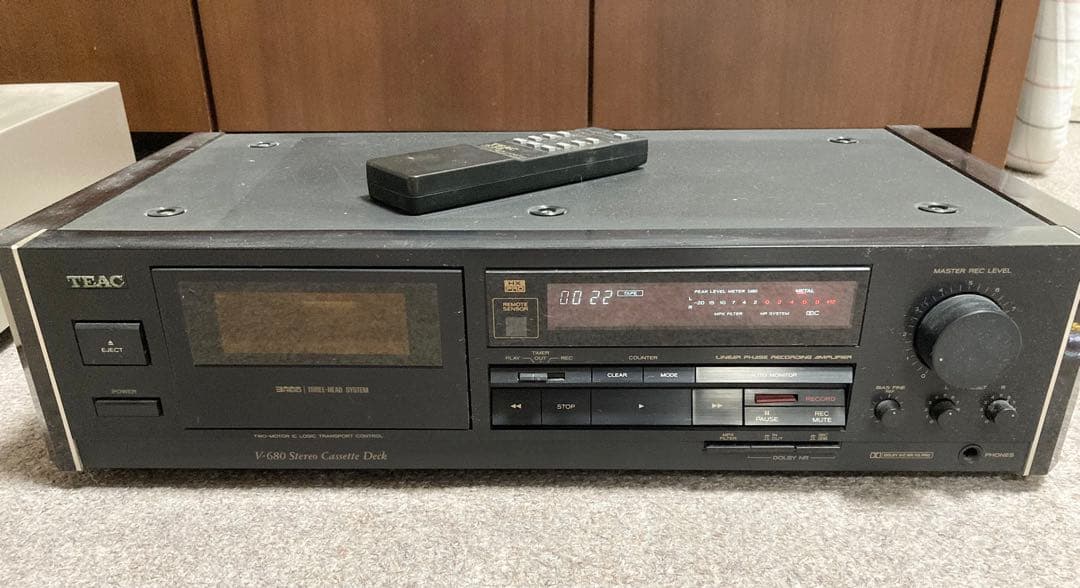 TEAC ティアック V-680 カセットデッキ Yahoo!オークション -「teac v-680」の落札相場・落札価格