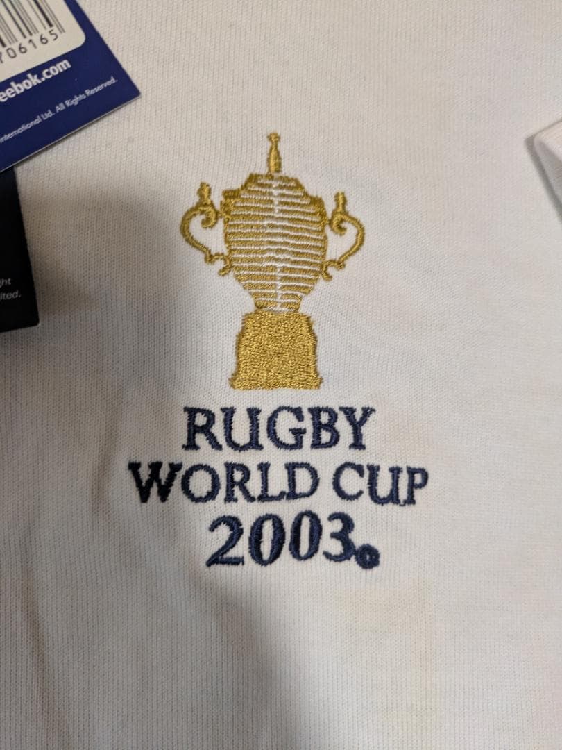 2003年のラグビーワールドカップ記念のポロシャツとマフラー - メルカリ