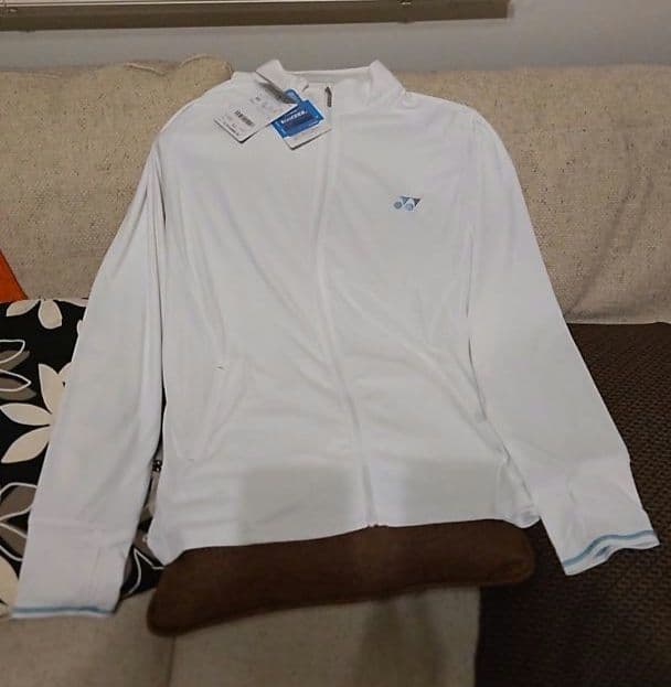 ポイント倍 YONEX テニス ウォームアップウェア L 50144 クリスタルブルー