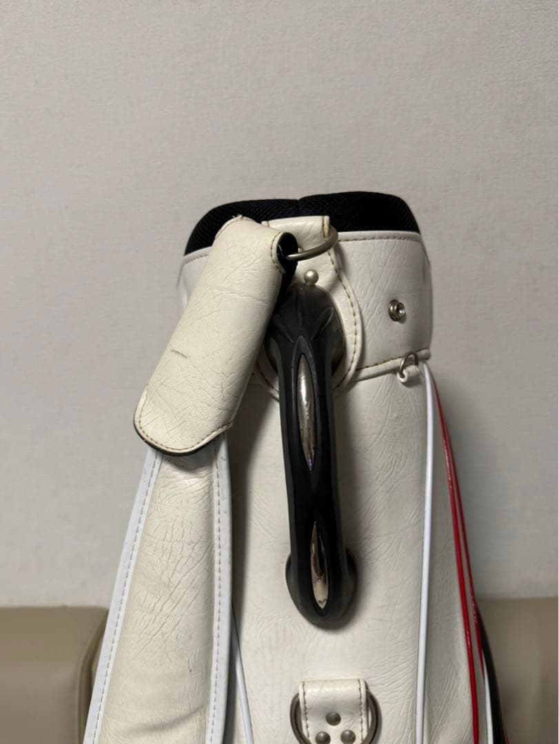 送料込み】希少ゴルフバッグ トムス 3点式ショルダー 高級キャディ