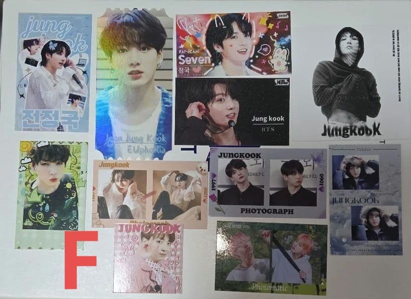 BTS グク おもしろ トレカ 他 F セット - メルカリ