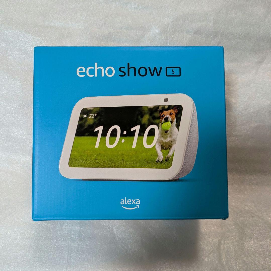 新品未開封 Amazon Echo Show 5 第3世代 グレーシャーホワイト - メルカリ