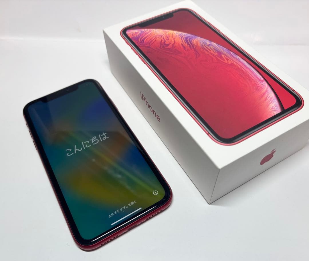 【箱付き】【SIMフリー】iPhone Xr レッド　64GB Amazon | 【整備済み品】 Apple iPhone XR 64GB (PRODUCT)RED SIM