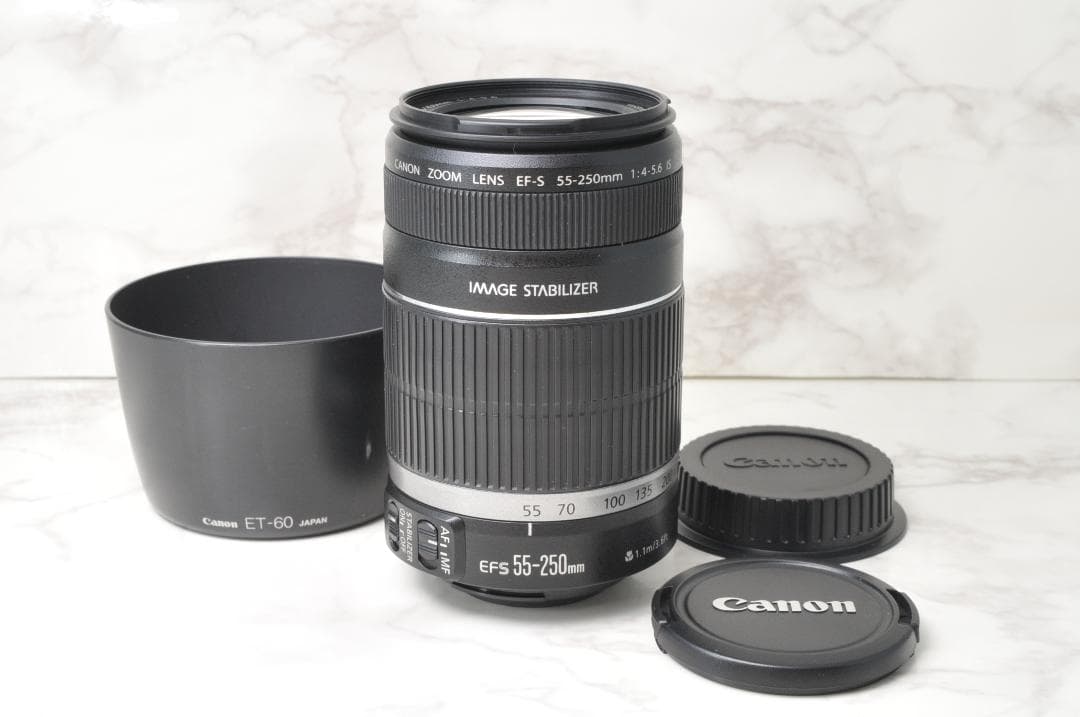 Canon EF-S 55-250mm IS❣️望遠レンズ 手ぶれ補正 キヤノン - メルカリ