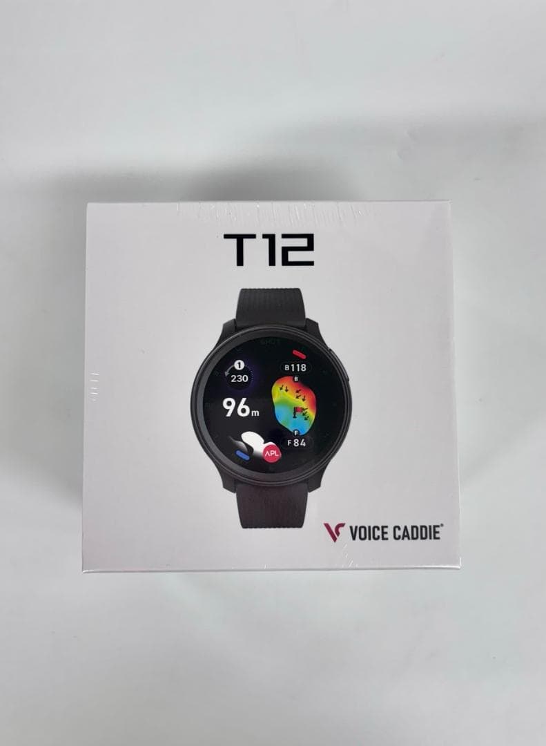 【新品】ボイスキャディ T12 GPS ゴルフ ウォッチ VOICE CADDIE（ボイスキャディ） 【ボールタオル付】ボイスキャディ