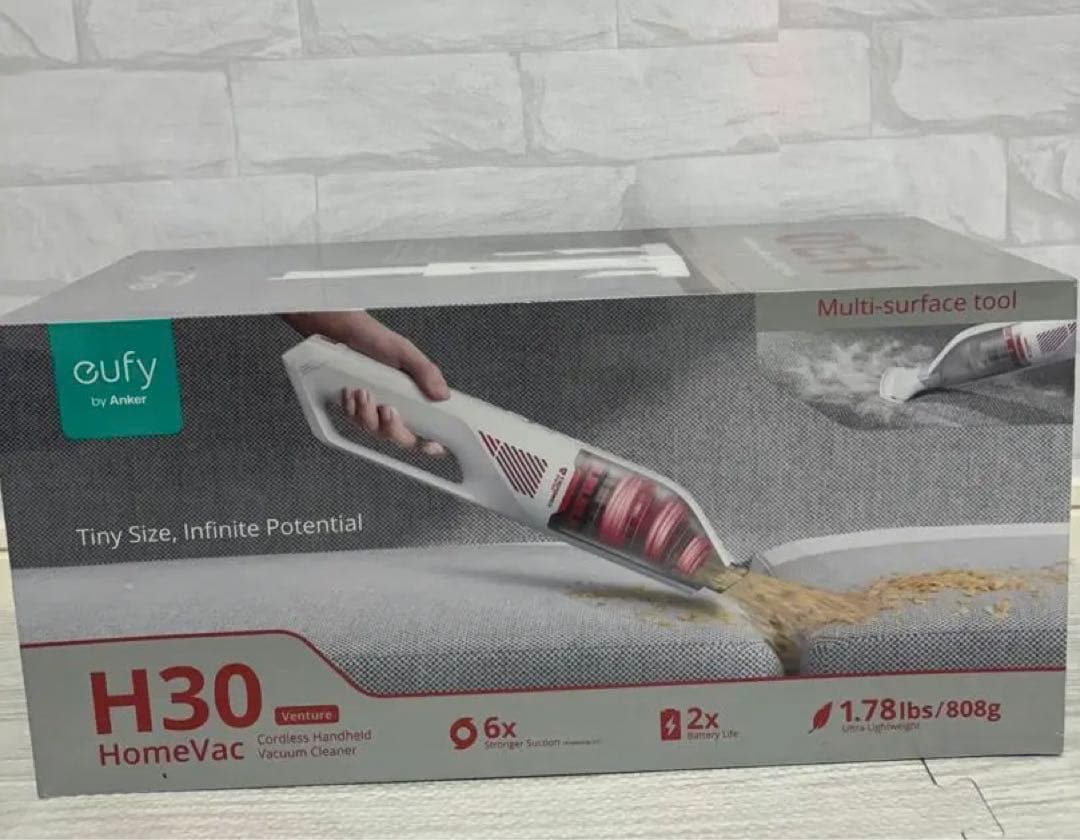 eufy H30 Vac ハンディクリーナー 一家に1台、かゆいところに手が届くマルチなハンディクリーナー「Eufy