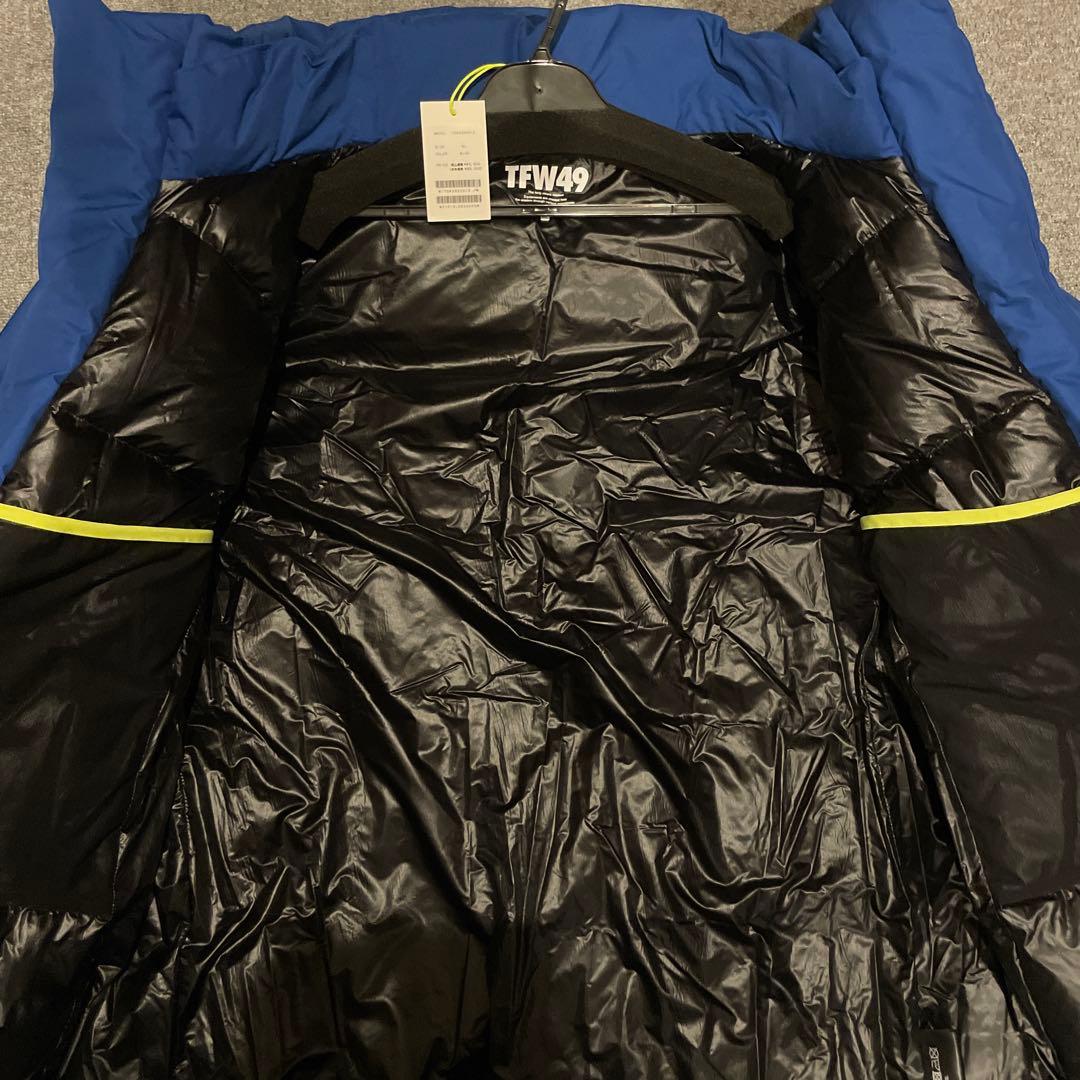 定価9.4万 新品未使用 TFW49 ダウンジャケット ブルー XL ゴルフ