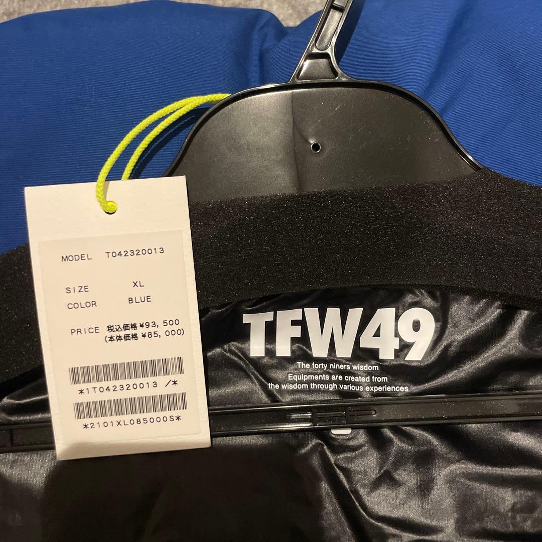 定価9.4万 新品未使用 TFW49 ダウンジャケット ブルー XL ゴルフ