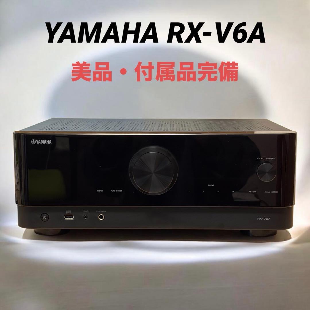 美品YAMAHA ヤマハ AVアンプ RX-V6A リモコン付属 - メルカリ