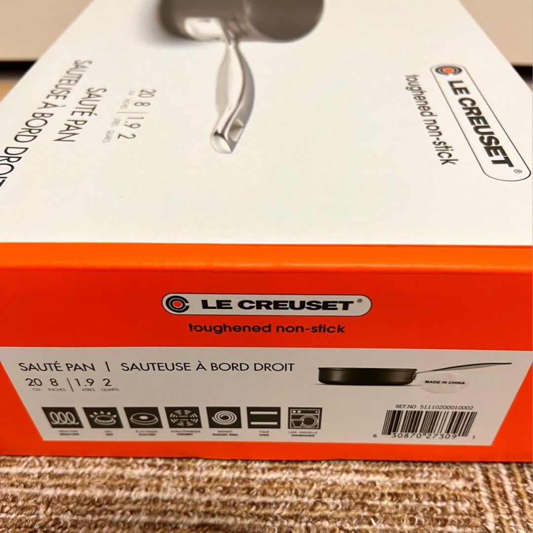 新品 ル・クルーゼ TNSソテーパン 20cm 深型 フライパン - メルカリ