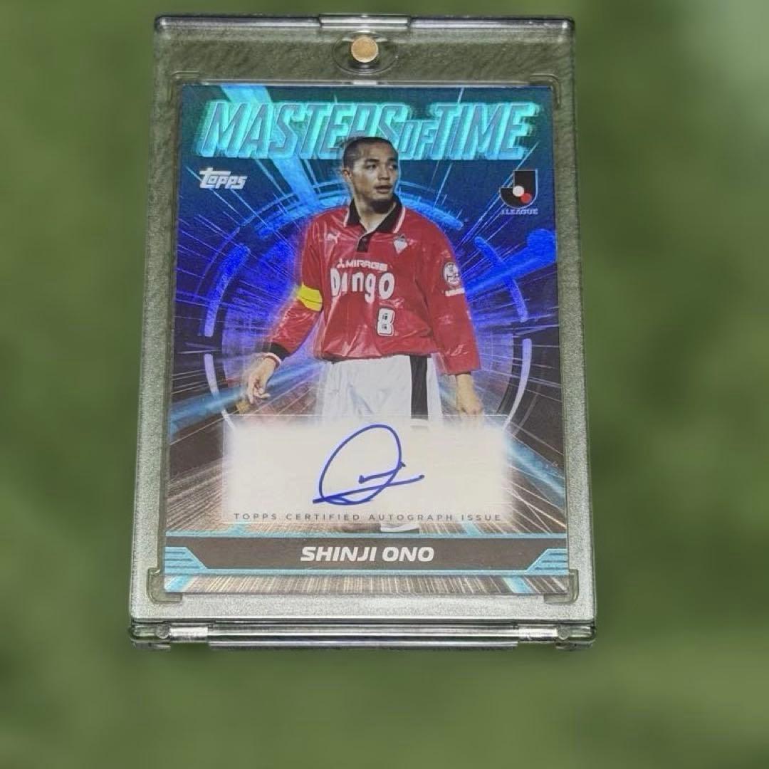 2025 topps jリーグ 小野伸二 直筆サインカード - メルカリ