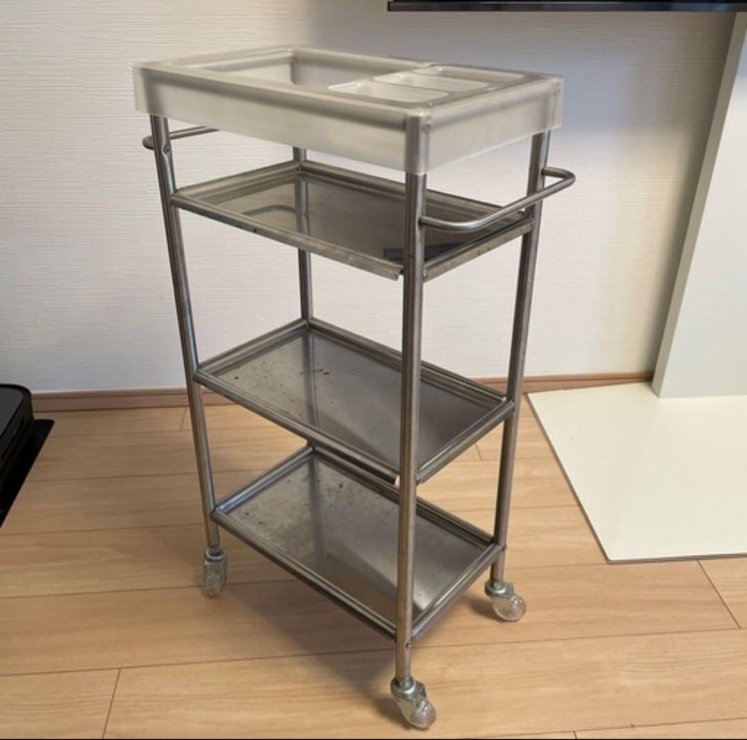 IKEA GRUNDTAL（グルンドタール）ステンレスワゴン キッチンワゴン