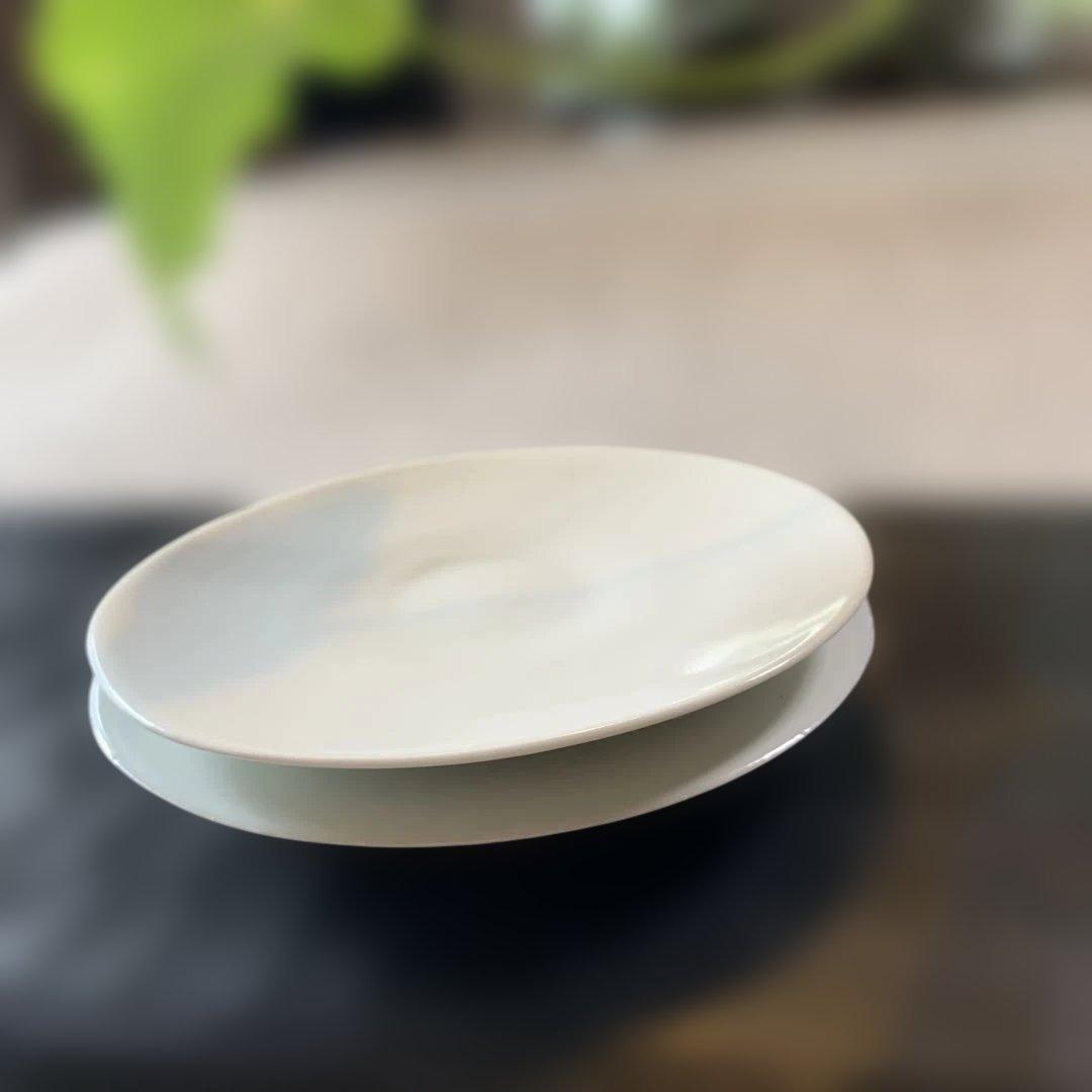 黒田泰蔵 白磁 小皿 銘々皿 希少 美品 プレート オブジェ - メルカリ