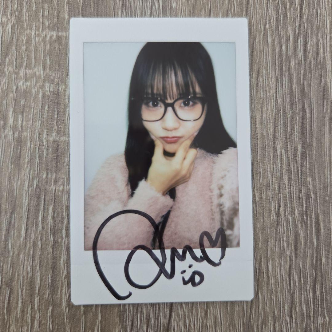 森脇梨々夏 直筆サイン入りチェキ - メルカリ