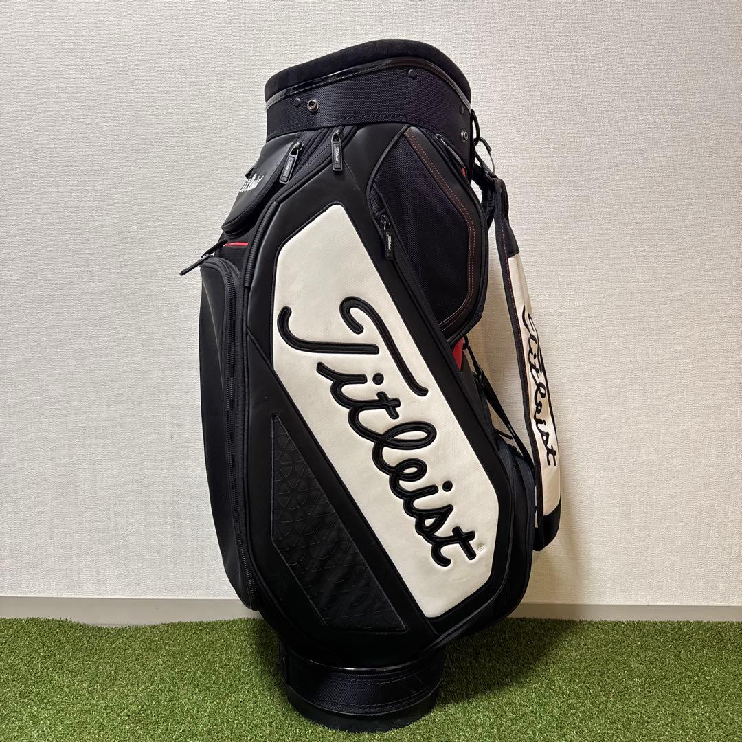レア Titleist タイトリスト キャディバッグ 9.5型 ミッドスタッフ