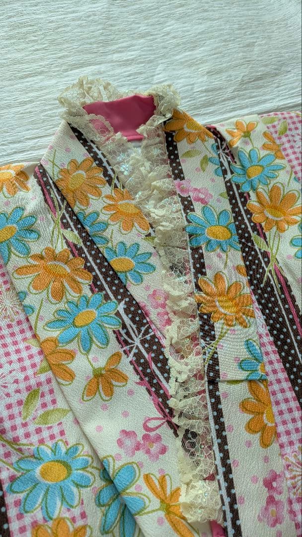 早い者勝ち即発送 7歳 ぷちぷり・デイジーラバーズ 七五三 お着物フル