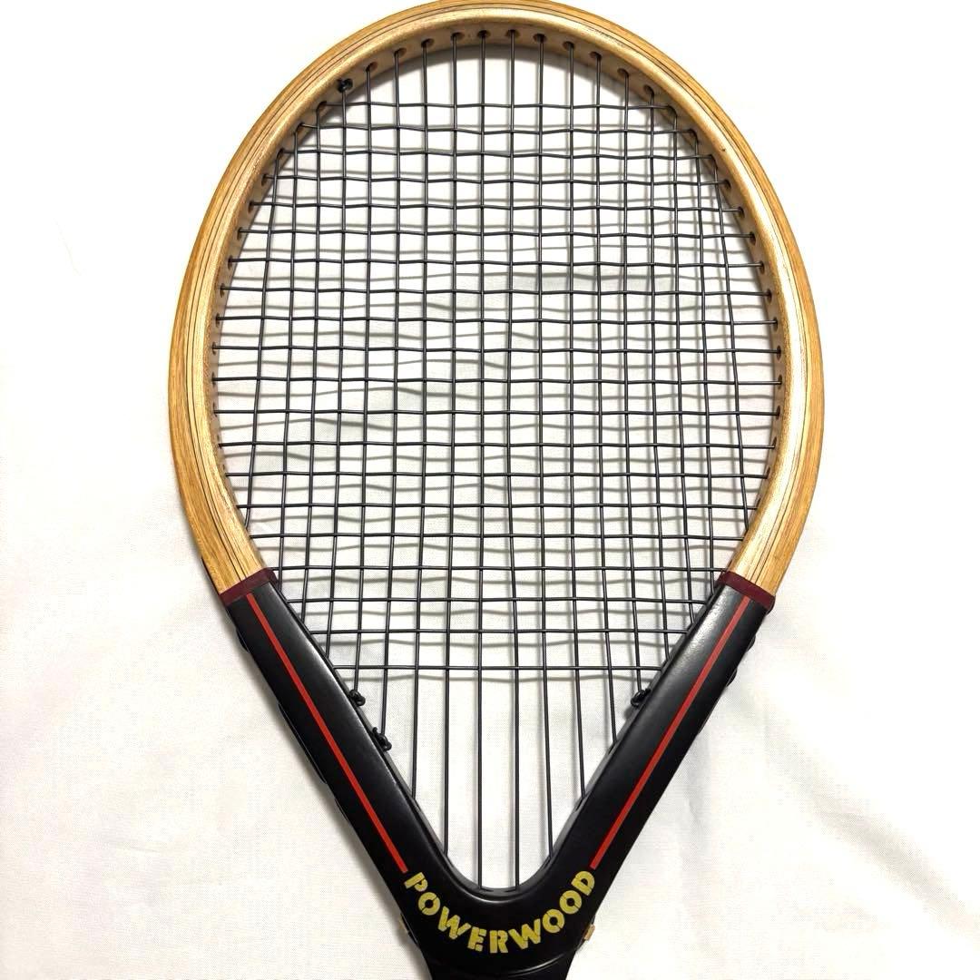 フィッシャー POWERWOOD L3 木製 ヴィンテージラケット - メルカリ