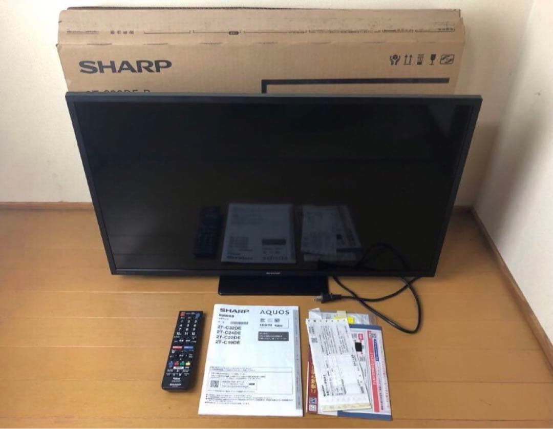 孫*権様 液晶テレビ 2T-C32DE 2024年 32インチ 32型 シャープ AQUOS 2T-C32DE-B [32インチ ブラック系] 価格比較 - 価格.com
