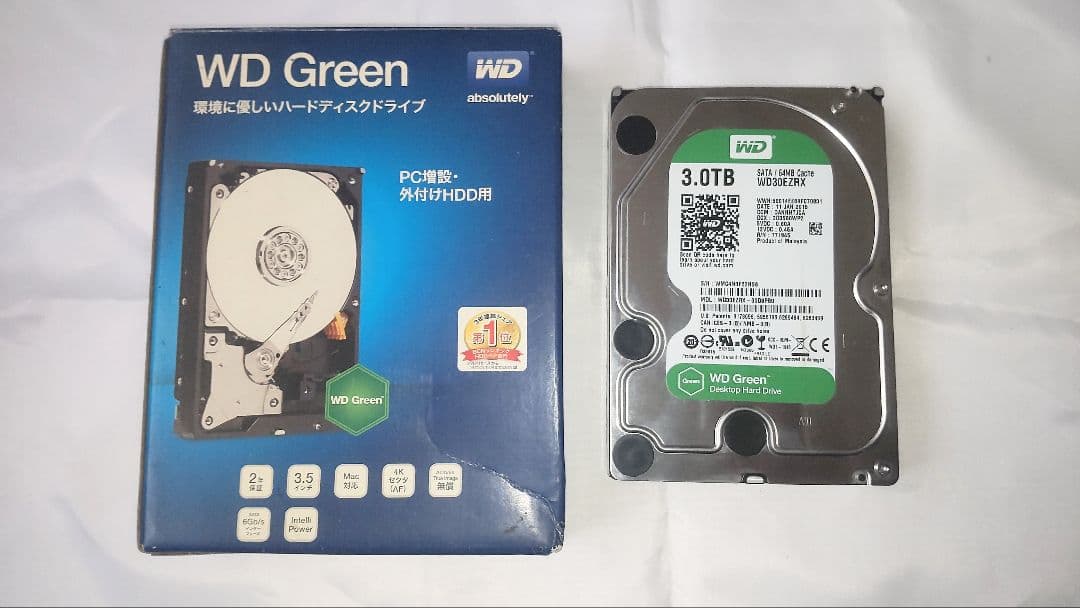WD WD30EZRX 3TB 内蔵型ハードディスクドライブ - メルカリ